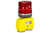 Larson Electronics Heavy Duty Portable Warning Light - Red Battery Powered Strobe - Magnetic Mount