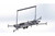 Larson Electronics 24 x 6.5 Tandum Axle Trailer - Dual Hydraulic Masts -  Extends 8.5' to 18' - Lifts 2000lb Payload