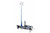 Larson Electronics 4000 Watt Metal Halide Light Tower on 12 Foot Single Axle Trailer with wheels - 25 Foot Three Stage