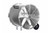 Larson Electronics 24" Explosion Proof High Velocity Rollback Fan - 5200 CFM - 1/4 HP - 115/230V - C1D1 - C2D1