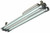 Larson Electronics 72W Surface Mount Explosion Proof Fluorescent Light Fixture - Paint Booth Rated - 6700 Lumens - 2 La