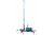 Larson Electronics Three Stage Light Mast on 10' Single Axle Trailer with wheels - Extends up to 30' - Included Job Box