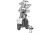 Larson Electronics 25' Telescoping Mobile Security Light Tower - 7.5 kW Diesel Generator - 4 MH, 4 Cameras - 2TB NVR