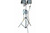 Larson Electronics Portable Telescoping LED Light Tower - 144 Watts - 120-277VAC - Extends 3.5' to 10' - 50' Cord