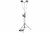 Larson Electronics Portable LED Telescoping Light Tower - 48 Watts - Extends 3.5'- 10' - Adjustable U-Bracket - 120-277