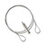 Lighting and Supplies LS-45020 2Ft 1/16In Galv Cross Cable/Looped W/ Gripper (2 Pcs) W/ S-Hooks (4 Pcs)