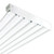 Lighting and Supplies LS-54925 Industrial High Bay White/White 6/F54T5 120-277V W/V-Hooks