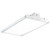 Lighting and Supplies LS-55225 LED Flat 2Ft High Bay 90W/4000K/Frosted Lens/V-Hooks And Chain/Dimm