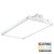 Lighting and Supplies LS-55506 LED 2Ft Tone-Select Flat High Bay 130W/40-50K/Fr Lens/V-Hooks And Chain/Dimm