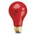 Lighting and Supplies LS-80654 60A19/Trans Red Pet