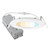 Lighting and Supplies LS-93090 Lighting and Supplies LS-93090 LED Slim Downlight 4In Can Tone-Select 10W/27/30/35/40/50K/White Trim/Dimm- Energy Star