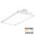 Lighting and Supplies LS-5-5504 Lighting and Supplies LS-5-5504 LED 2Ft Tone-Select Flat High Bay 85W/40-50K/Fr Lens/V-Hooks And Chain/Dimm LED High Bay