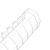 Lighting and Supplies LS-4-5005 Lighting and Supplies LS-4-5005 Wire Guard For 4Ft Strip Fixture/White- Accessory