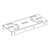 Lighting and Supplies LS-5-5455 Lighting and Supplies LS-5-5455 Row Aligner For Designer Strip- LED Indoor Fixture