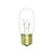 Lighting and Supplies LS-8-1589 Lighting and Supplies LS-8-1589 15T7/Clear/Inter Incandescent