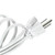 Lighting and Supplies LS-9-1112 Lighting and Supplies LS-9-1112 Power Cord For LED Under Counter Light/72 Inch/White LED Under Counter