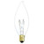 Lighting and Supplies LS-8-1185 Lighting and Supplies LS-8-1185 15Flame Tip/Clear/Cand Incandescent
