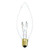 Lighting and Supplies LS-8-1369 Lighting and Supplies LS-8-1369 40Tear Drop/Clear/Cand - NT20C Incandescent