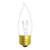 Lighting and Supplies LS-8-1261 Lighting and Supplies LS-8-1261 25Flame Tip/Clear/Med Incandescent