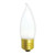 Lighting and Supplies LS-8-1273 Lighting and Supplies LS-8-1273 25Flame Tip/Frost/Med Incandescent