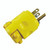 Lighting and Supplies LS-0-00515PV Lighting and Supplies LS-0-00515PV 5PV Yl Plug Dead Front 2Po 3Wi 5-15P 15A125V Cord and Plug