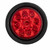 Heise LED Lighting HE-TR2501 Round Red Marker/Clearance Light with Grommet - 2.5 Inch, 9