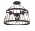 Designers Fountain Pro Plus 86811-BZ Brooklyn Semi-Flush/Pendant