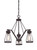 Designers Fountain Pro Plus 86883-BZ Brooklyn 3 Light Chandelier