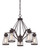 Designers Fountain Pro Plus 86885-BZ Brooklyn 5 Light Chandelier