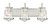 Designers Fountain Pro Plus 87003-SP Darby 3 Light Bath Bar