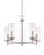 Designers Fountain Pro Plus 87285-SP Harlowe 5 Light Chandelier