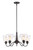 Designers Fountain Pro Plus 90285-SB Foundry 5 Light Chandelier