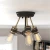 91011-VB - Miles Semi-Flush - Designers Fountain Pro Plus