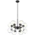 912812-SB - Meridian 12 Light Chandelier - Designers Fountain Pro Plus