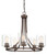 Designers Fountain Pro Plus 93085-SCB Liam 5-Light Hanging Fixture