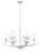 Designers Fountain Pro Plus 93886-SP Spyglass 6 Light Chandelier