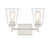 Designers Fountain Pro Plus 95702-SP Westin 2-Light Bathroom Fixture Designers Fountain Pro Plus 95702-SP Westin 2-Light Bathroom Fixture