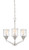 Designers Fountain Pro Plus 96383-PN Drake 3-Light Hanging Fixture