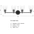 D230M-4B-MB - Ingo 4 Light Vanity - Designers Fountain Pro Plus