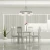 D232M-5CH-PN - Elle 5 Light Chandelier - Designers Fountain Pro Plus