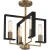 D233M-SF-OSB - Chicago PM 4 Light Semi Flush - Designers Fountain Pro Plus