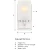 D239M-1B-BN - Carmine 1 Light Wall Sconce - Designers Fountain Pro Plus