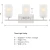 D239M-3B-BN - Carmine 3 Light Vanity - Designers Fountain Pro Plus