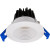 EnviroLite EV26081WH30 LED Recessed 2 in. White 3000K Canless Remodel Baffle Integrated LED Recessed Light Kit