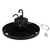 Halco Lighting Technologies HRHB-150-CS-U-BL 30253 Hoverbay Round Highbay 150W CCT Selectable Universal Voltage 120 277 VAC Black Housing