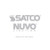 Satco SF76/315 14" White/Leaf Glass Flush Dom