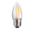 Keystone KT-LED5.5FB11-E26-930-C Straight Tip Chandelier Filament Bulb, 60W Equivalent, B11 Shape, E26 Medium Base, 3000K, 90 CRI, Clear | Keystone Technologies | Keystone Technologies at lightingandsupplies.com Keystone KT-LED5.5FB11-E26-930-C Straight Tip Chandelier Filament Bulb, 60W Equivalent, B11 Shape, E26 Medium Base, 3000K, 90 CRI, Clear | Keystone Technologies | Keystone Technologies at lightingandsupplies.com