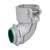 Southwire IML-110-5 1-1/2" Flex/MC/AC 90 Deg. Squeeze Box Connectors, Insulated - Malleable Iron