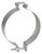 Southwire CH-50 Conduit Hanger With Bolt And Nut, 1/2 In. EMT Or 3/8 In.Or 1/2 In. Rigid