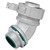 Southwire MSTR-10045-A 1" Liquid-Tight Box Connectors, 45 Deg., Alum Lug, Insulated - Malleable Iron